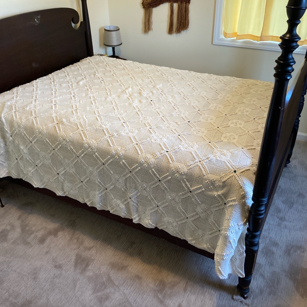 Antique Crochet Bedspread